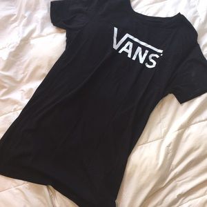 Vans black t-shirt